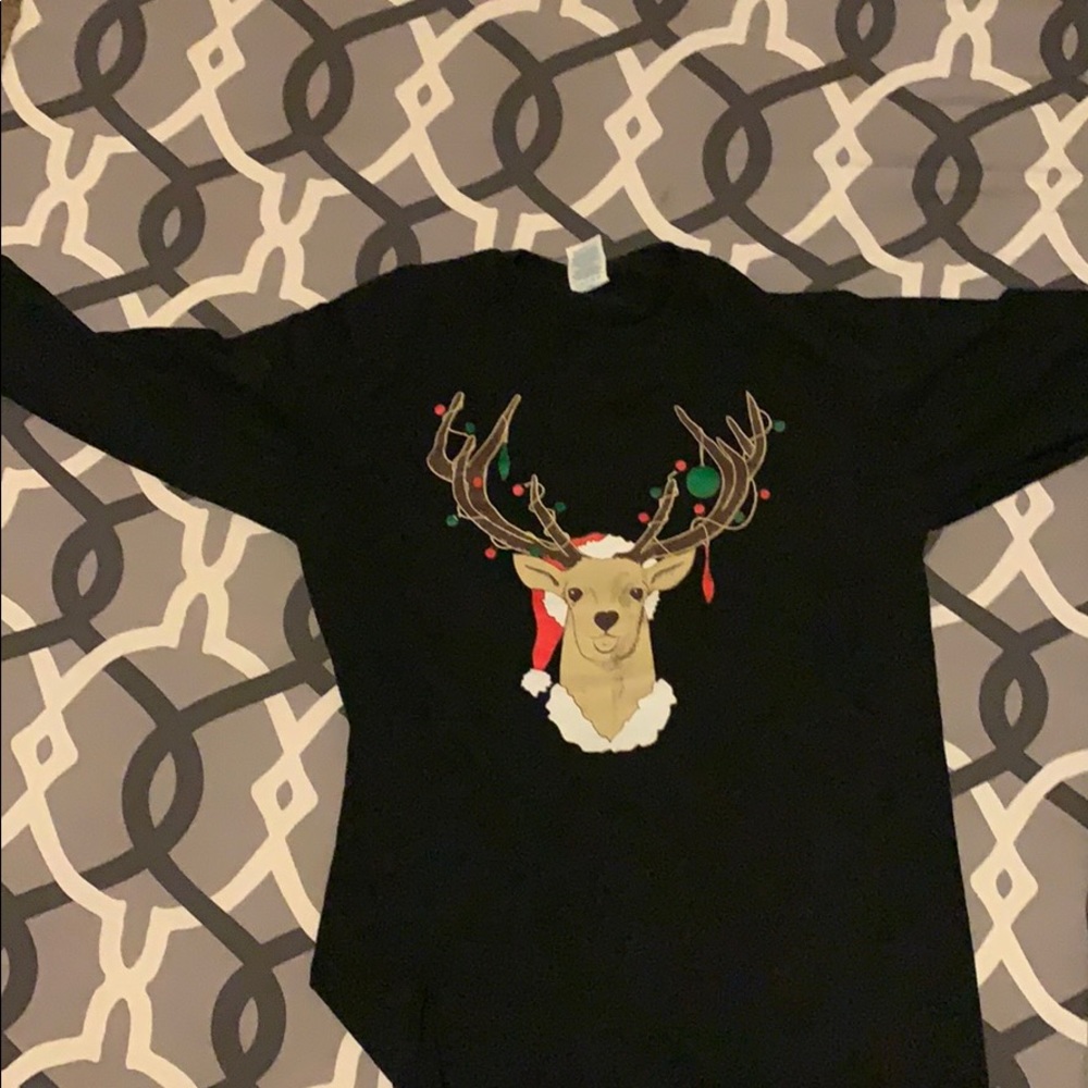 Boys deer long sleeve shirt